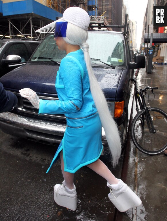 Lady Gaga et son look de folie pour son anniversaire le 28 mars 2014