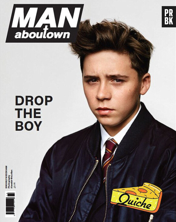 Brooklyn Beckham sur la couverture du magazine Man About Town.