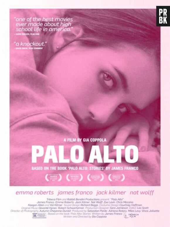 Palo Alto : un film de Gia Coppola, inspiré du livre de James Franco, au cinéma le 11 juin 2014