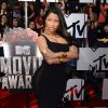 Nicki Minaj sur le tapis rouge des MTV Movie Awards 2014, le 13 avril à Los Angeles
