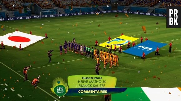 Coupe du Monde de la FIFA - Brésil 2014 est disponible sur Xbox 360 et PS3