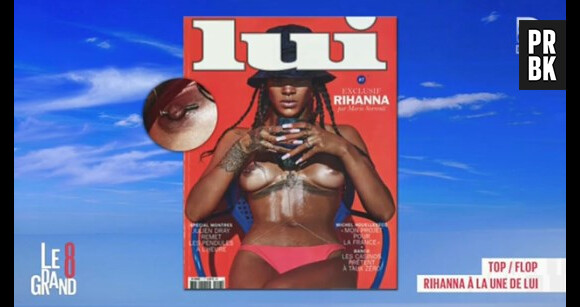 La poitrine de Rihanna fait polémique