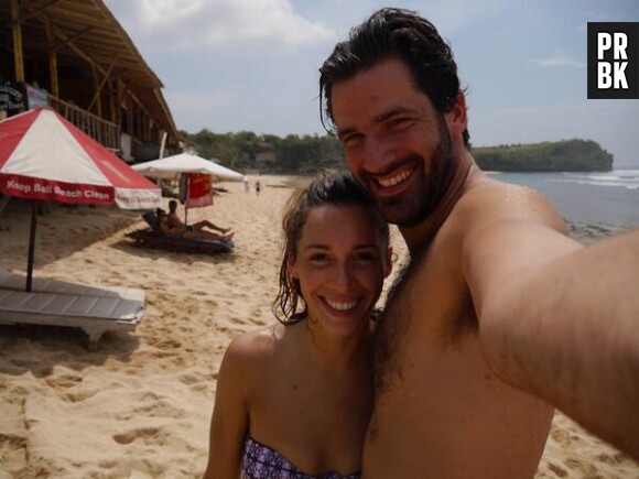 Alix et Paul en vacances après le Bachelor 2014