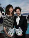 Daphné Bürki et Gunther Love pour la soire Reebok à la Villa Schweppes à Cannes, le 17 mai 2014