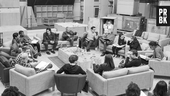 Star Wars 7 : première photo des acteurs et de J. J. Abrams
