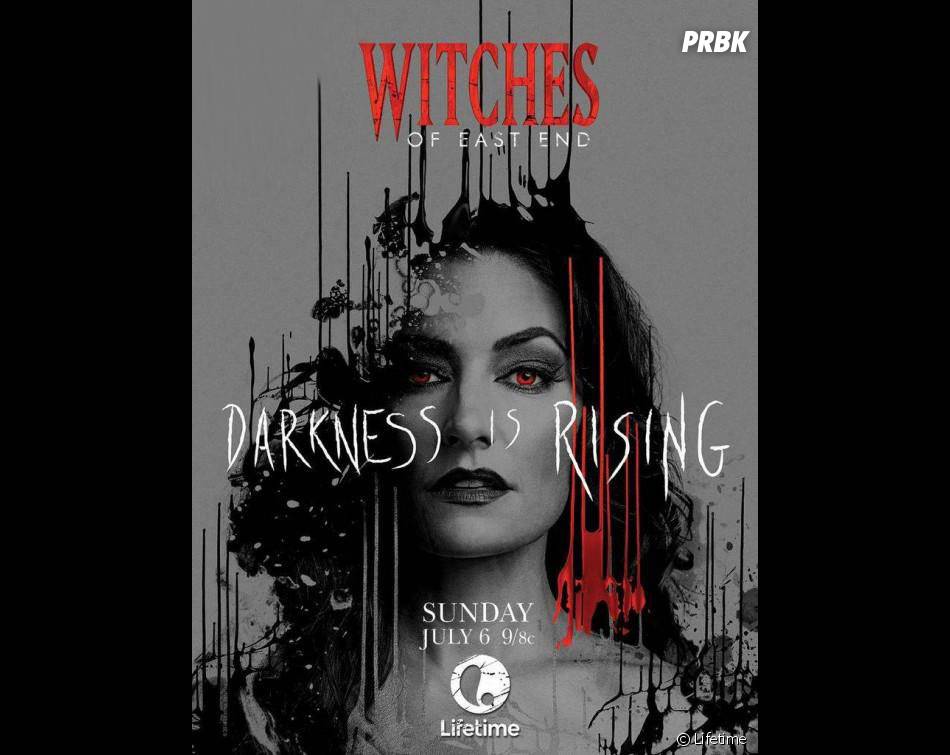 Witches of East End saison 2 : Mädchen Amick sur un poster