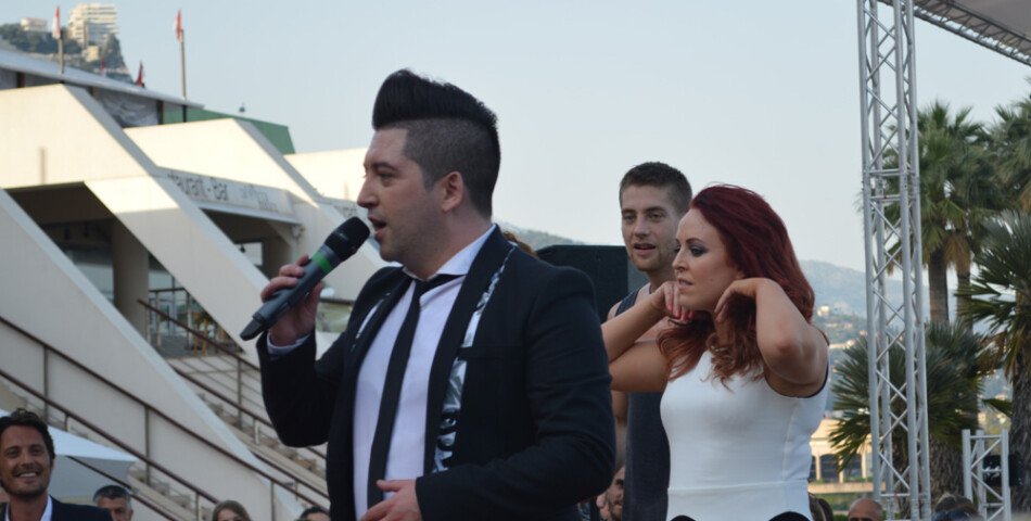 Danse avec les Stars : Chris Marques et sa compagne Jaclyn Spencer au Festival de Monte Carlo le 8 juin 2014