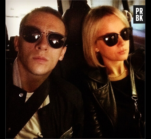 Alizée et Grégoire Lyonnet posent en pleine promo de l'album "Blonde"