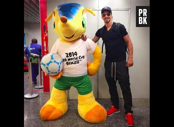 Zlatan Ibrahimovic à Rio pour le Mondial 2014