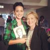Katy Perry en compagnie d'Hillary Clinton