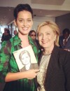  Katy Perry en compagnie d'Hillary Clinton 