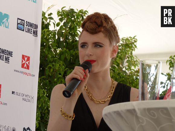 Kiesza au festival Isle of MTV à Malte, le 25 juin 2014