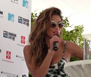 Nicole Scherzinger au festival Isle of MTV à Malte, le 25 juin 2014