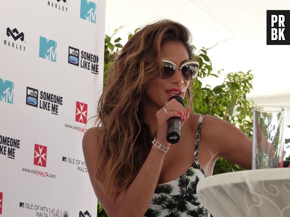 Nicole Scherzinger au festival Isle of MTV à Malte, le 25 juin 2014