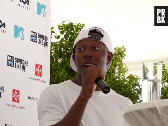 Dizzee Rascal au festival Isle of MTV à Malte, le 25 juin 2014