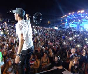 Enrique Iglesias au festival Isle of MTV à Malte, le 25 juin 2014