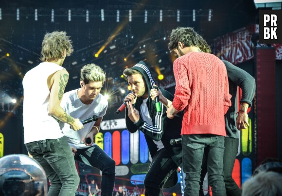 Les One Direction en concert au Stade de France, le 20 juin 2014