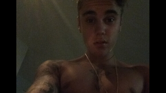 Justin Bieber : selfie tout nu ou presque sur Shots