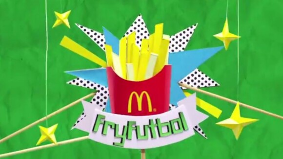 Mondial 2014 : McDonald's rejoue les meilleurs matchs... avec des frites