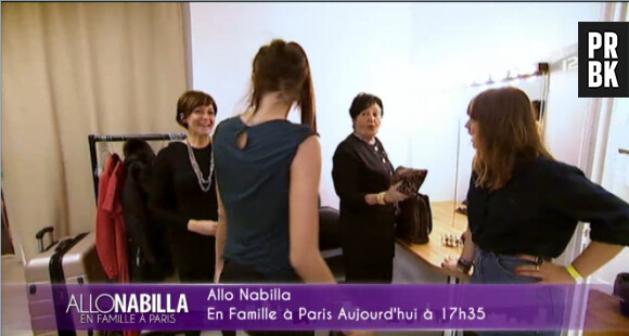 Allo Nabilla : Marie-Luce et Livia dans les loges du Grand Journal de Canal +
