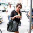 Lea Michele à New York le 23 juillet 2014
