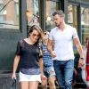 Lea Michele et son petit-ami Matthew Paetz à New York le 23 juillet 2014