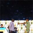 Omar Sy rejoint Stromae sur scène aux Arènes de Nîmes, le 24 juillet 2014