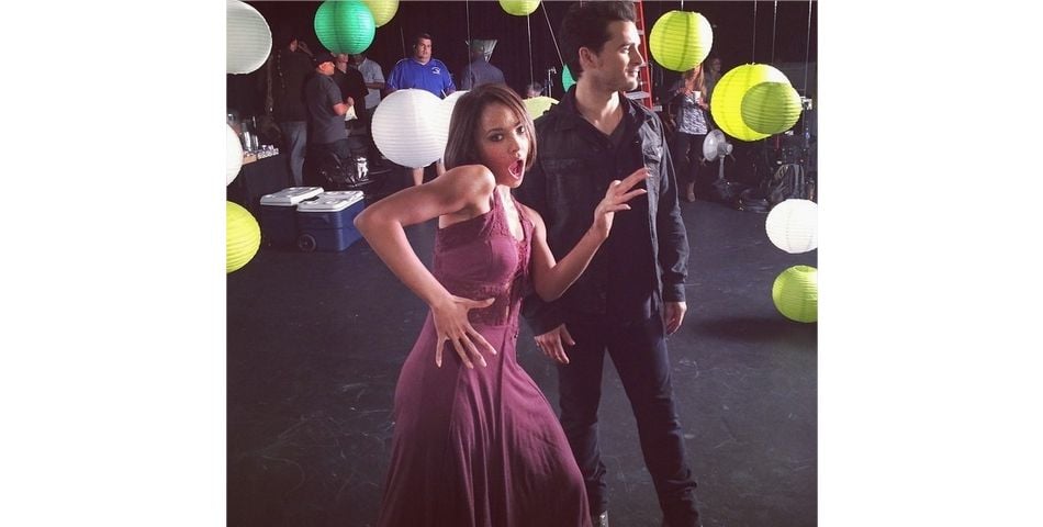 Kat Graham séance photo Vampire Diaries