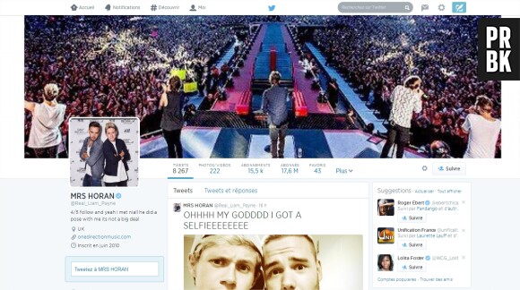 Liam Payne : son compte Twitter transformé en l'honneur de Niall Horan