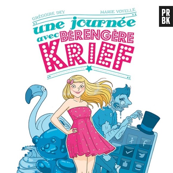 Bérengère Krief dévoile la couverture de sa première bande dessinée