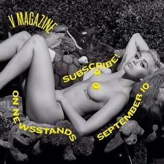 Miley Cyrus nue et ultra sexy pour V Magazine et Karl Lagerfeld