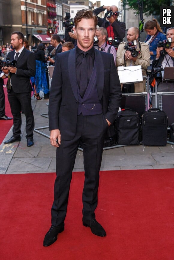 Benedict Cumberbatch aux GQ Men of the Year Awards le 2 septembre 2014 à Londres