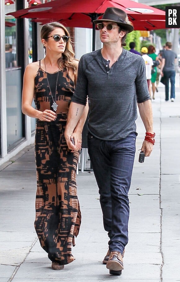 Ian Somerhalder et Nikki Reed à Los Angeles le 8 septembre 2014
