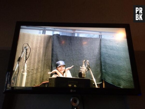 Glee saison 6 : Naya Rivera en studio