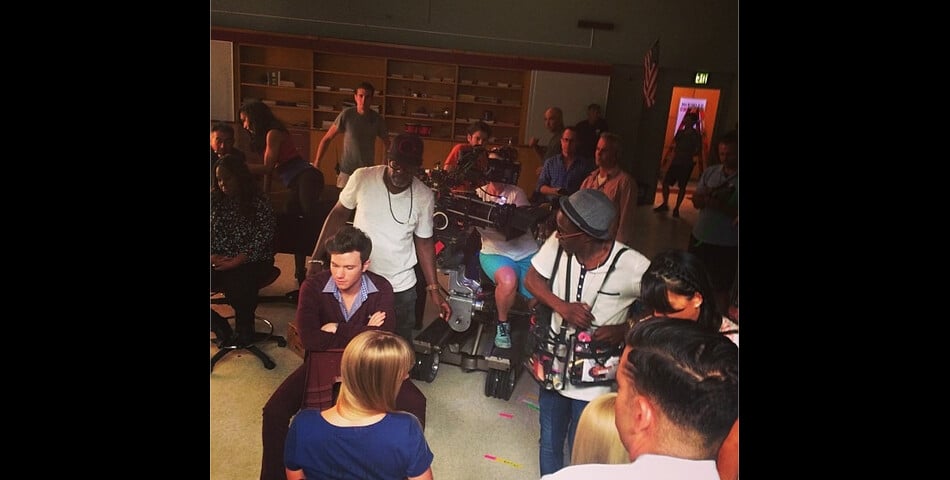 Glee saison 6 : les acteurs sur le tournage
