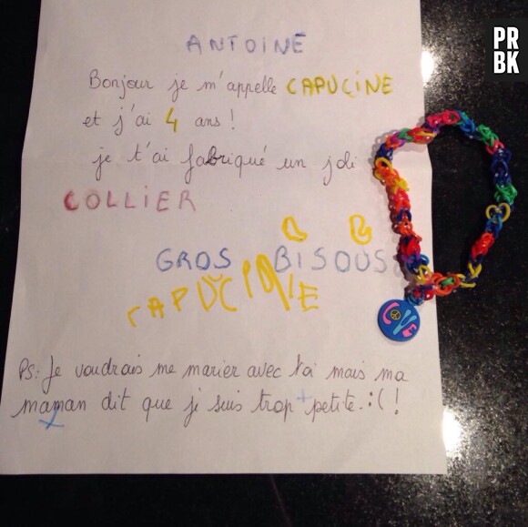 Antoine Griezmann : il publie sur Facebook la lettre d'une petite fan trop mignonne