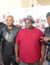 The Shin Sekaï, Jacky Brown (Neg Marrons), Issa Doumbia, Black M lors de la conférence de presse de Trace Urban Music Awards 2014 au Casino de Paris, le 23 septembre 2014