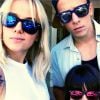 Alizée et Grégoire Lyonnet posent avec Annily sur Instagram pendant l'été 2014