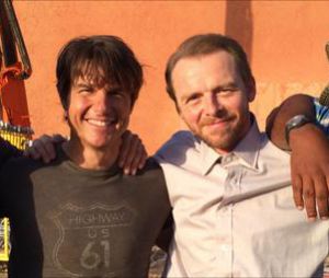 Mission Impossible 5 : Jeremy Renner, Tom Cruise, Simon Pegg et Vingh Rhames sur le tournage