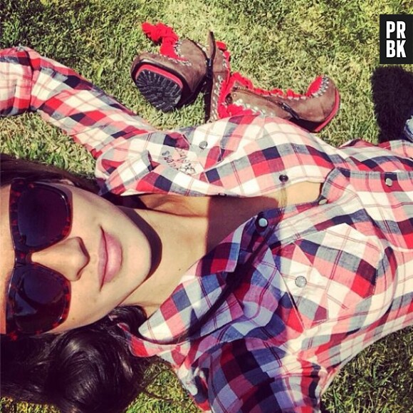 Leila Ben Khalifa : selfie au soleil et direction l'Italie avec Aymeric