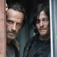  The Walking Dead : Andrew Lincoln et Norman Reedus sur une photo de la saison 5 