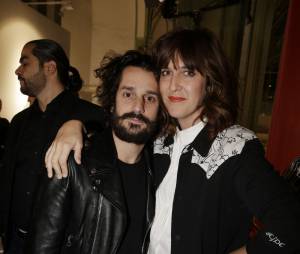 Daphné Bürki et Gunther Love au lancement de la FIAC 2014, le 22 octobre au Grand Palais
