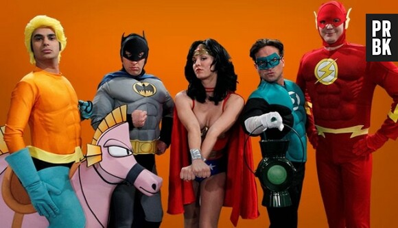 Justice League made in The Big Bang Theory