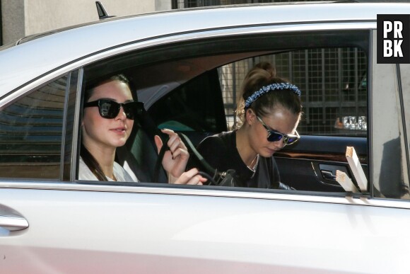 Kendall Jenner amie avec Cara Delevingne