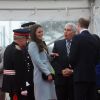 Kate Middleton, enceinte, visite une raffinerie, le 8 novembre 2014 au Pays de Galles
