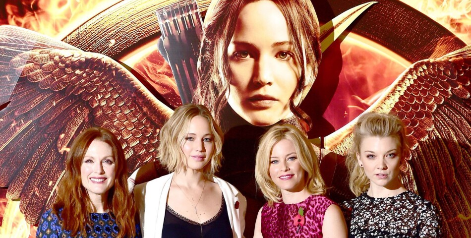  Hunger Games 3 : Jennifer Lawrence, Elizabeth Banks, Julianne Moore et Natalie Dormer à Londres (9 novembre 2014) 