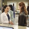 Grey's Anatomy saison 11, épisode 7 : Caterina Scorsone (Amelia) sur une photo