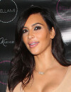  Kim Kardashian pour le lancement de la marque d'extension de cheveux de Kylie Jenner &agrave; Los Angeles, le 13 novembre 2014 
