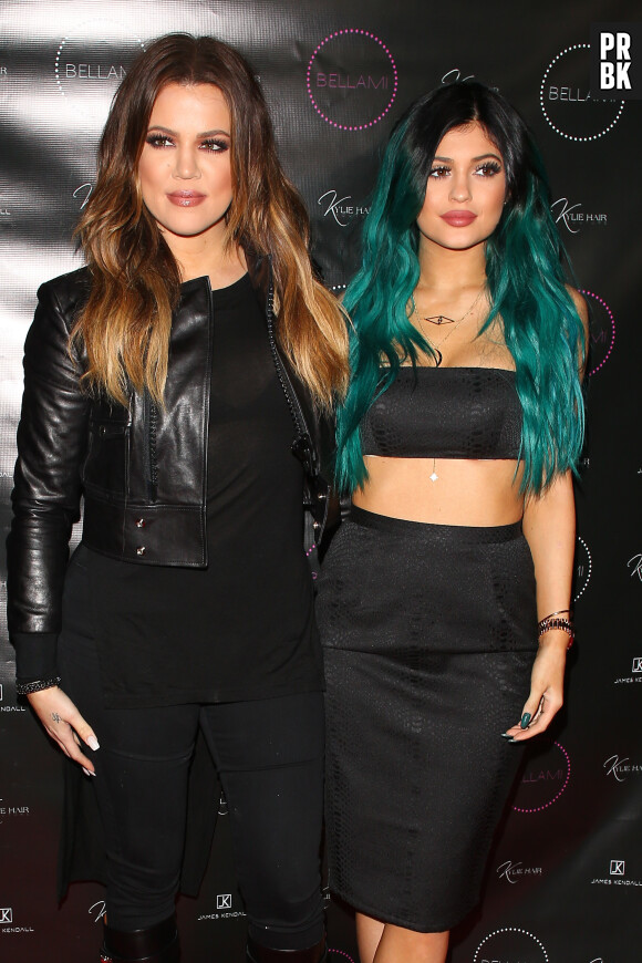 Khloe Kardashian et Kylie Jenner à Los Angeles, le 13 novembre 2014