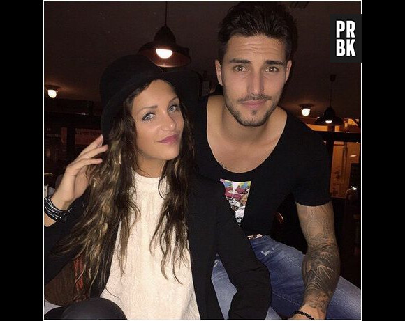 Julia (Friends Trip) et Romain (Les Marseillais) prennent la pose, le 18 novembre 2014 sur Instagram